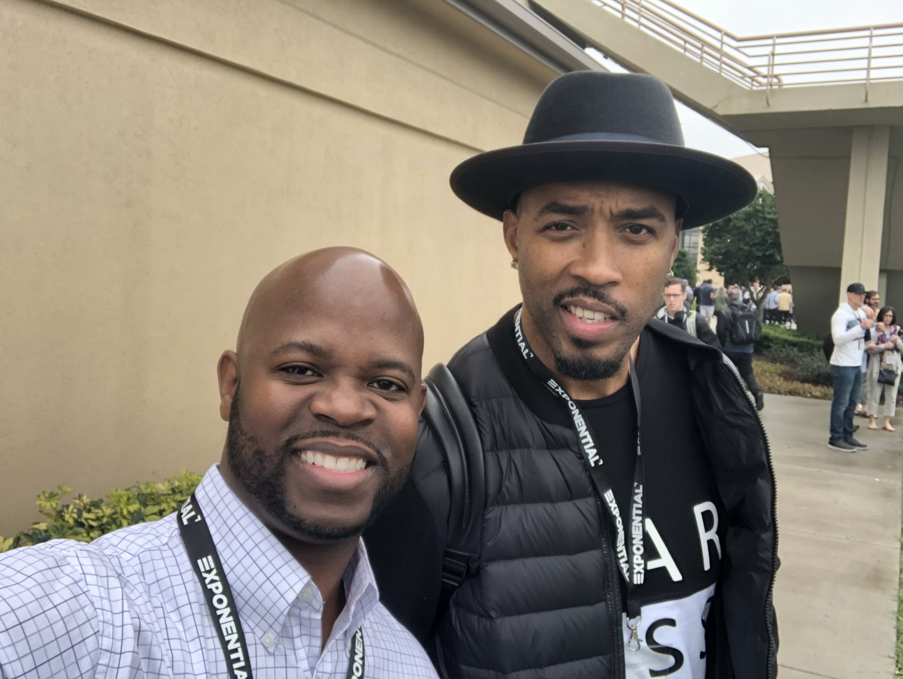 Lenell with Montell Jordan